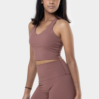 CLASSIC BROWN SPORT BRA