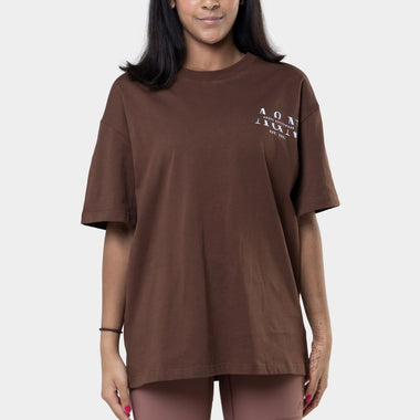NV brown Unisex Oversize Tee