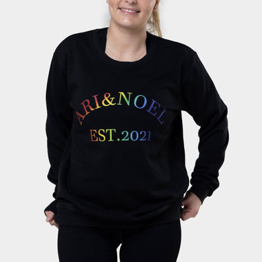 Black Crew Neck Sweatshirt