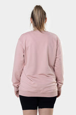 Pink Crew Neck Sweatshirt