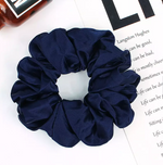 Navey Silk Hair Scrunchie